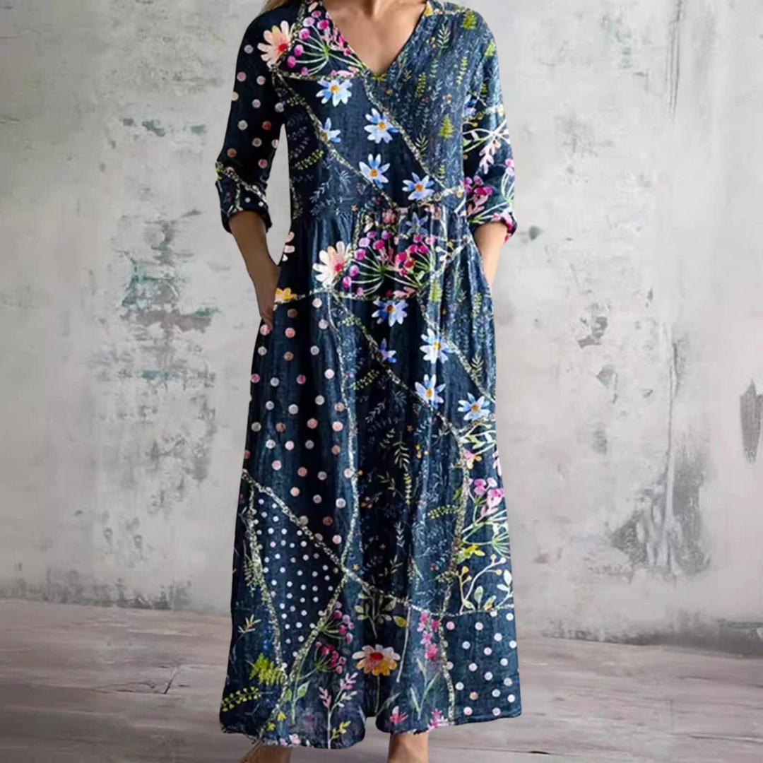 LINDA | FLORAL SUMMER DRESS