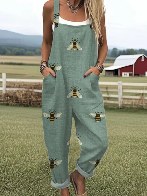 Garden Whimsy Dungarees